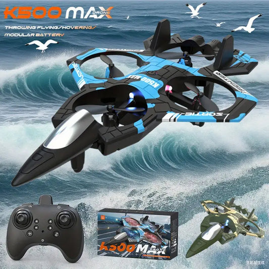Drone Avión K500 MAX™ – Acrobático, Estable y Resistente | Juguete 2025