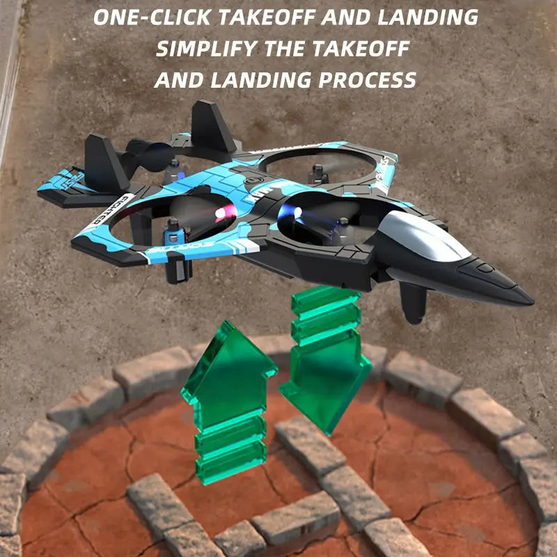 Drone Avión K500 MAX™ – Acrobático, Estable y Resistente | Juguete 2025