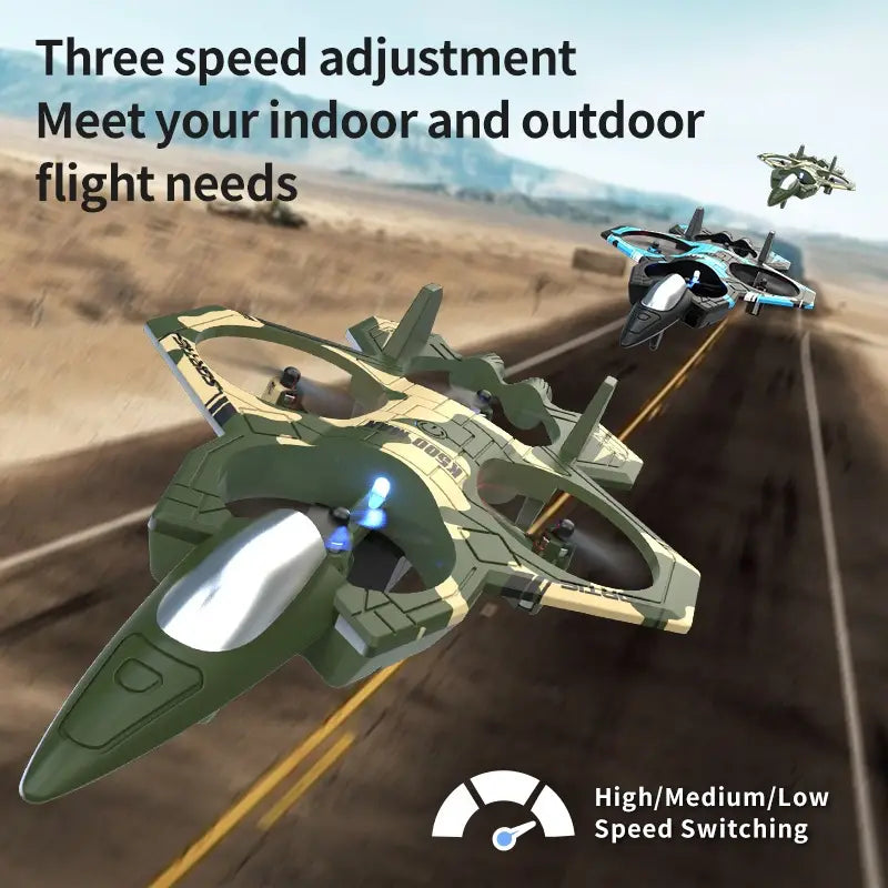 Drone Avión K500 MAX™ – Acrobático, Estable y Resistente | Juguete 2025