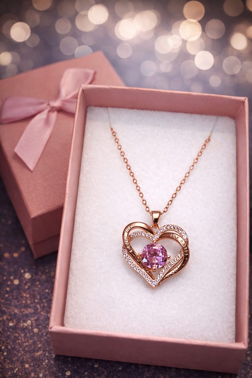 Collar Corazón Celestial 💙