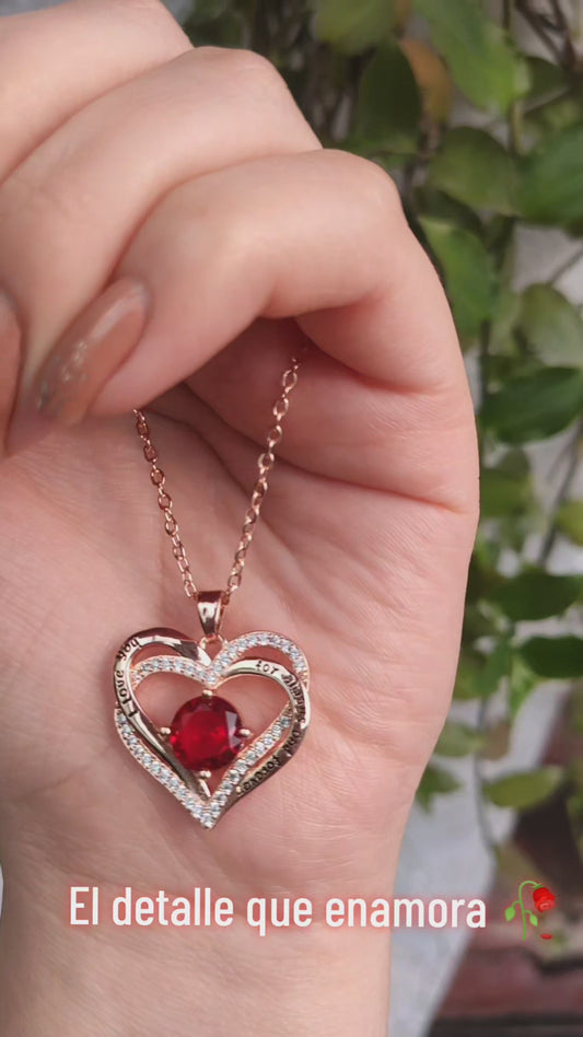 Collar Corazón Celestial 💙